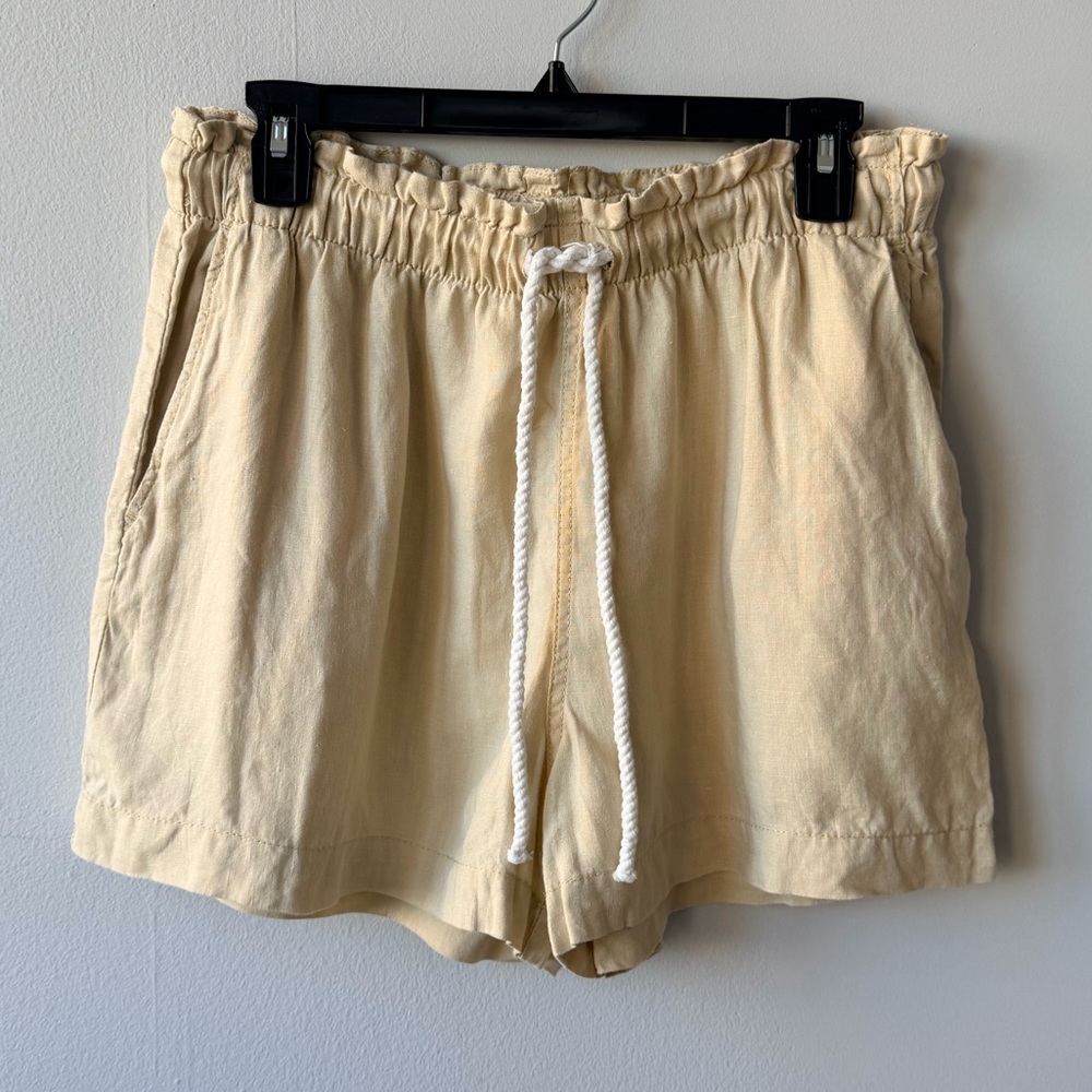 100% Linen Shorts